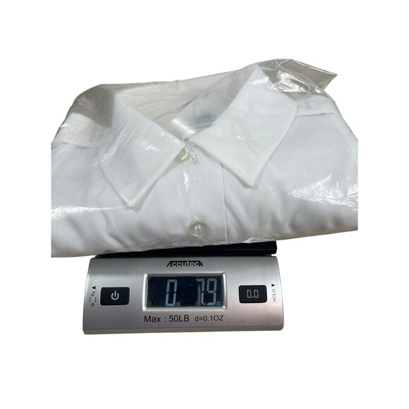 Garrison Collection Defense Logistics Agency White Short Sleeve Top 18 R NWT - Picture 6 of 6